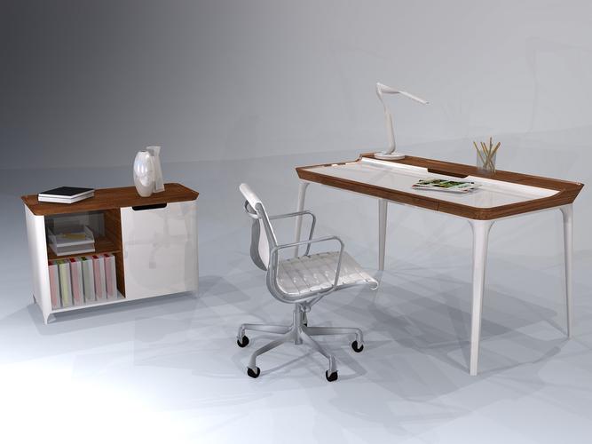 创意家具桌几办公桌办公家具设计师家具airia64写字桌